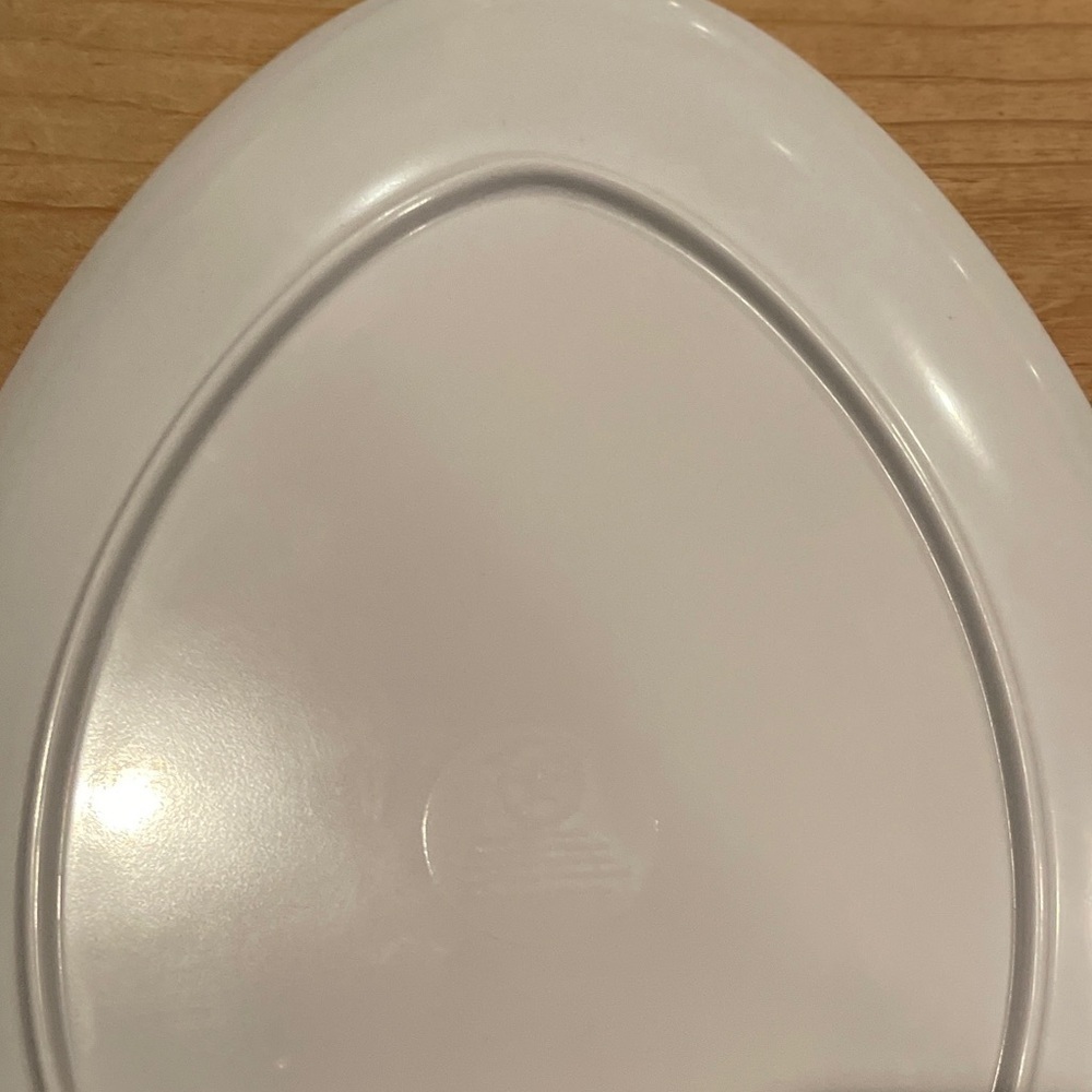 The Prairie Rachel Ashwell set of 4 pastel bunny plates cottagecore Shabby Chic - Picture 5 of 5